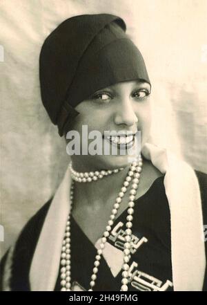 Paul Nadar Fotoporträt von Josephine Baker - 1930 Stockfoto