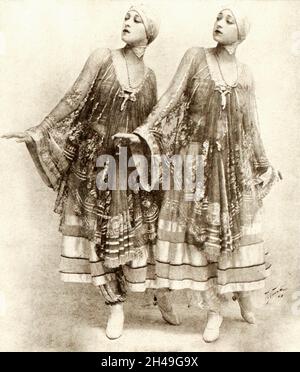 Die Dolly Sisters Stockfoto