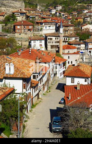 Türkei. Schwarzmeerregion. Stadt Safranbolu. UNESCO-Weltkulturerbe. Stockfoto