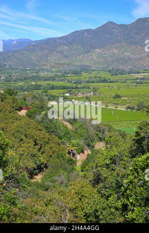 Wunderschöne Quelle im Ojai Valley, Ventura CA Stockfoto