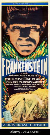 Frankenstein (Universal, 1931) Einsatz Stockfoto