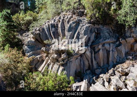 Die Rose des Teide, eine vulkanische Gesteinsformation. Teneriffa, Kanarische Inseln Stockfoto