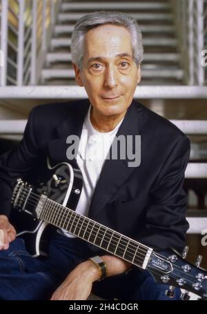 Pat Martino, Head Quarter von Blue Note Records, NYC, am 10. April 2001. Quelle: Takehiko Tokiwa/AFLO/Alamy Live News Stockfoto