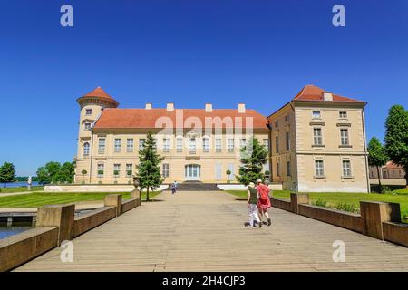 Schloß, Rheinsberg, Landkreis Ostprignitz-Ruppin, Brandenburg, Deutschland Stockfoto