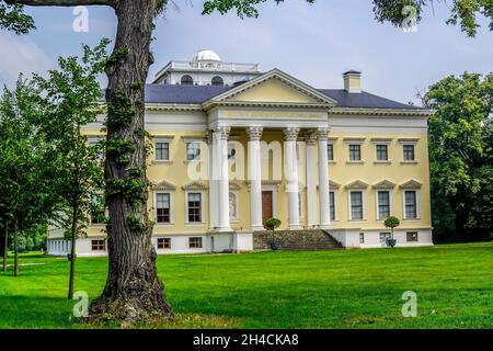 Schloß, Wörlitzer Gartenreich, Sachsen-Anhalt, Deutschland Stockfoto