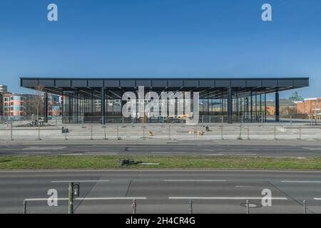 Neue Nationalgalerie, Potsdamer Straße, Mitte, Berlin, Deutschland Stockfoto