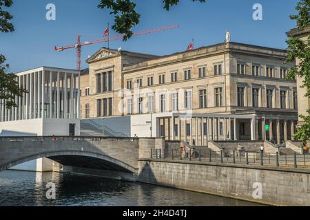 James-Simon-Galerie, am Kupfergraben, Mitte, Berlin, Deutschland Stockfoto