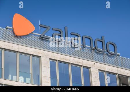 Zalando, Mühlenstraße, Friedrichshain, Berlin, Deutschland Stockfoto