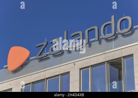 Zalando, Mühlenstraße, Friedrichshain, Berlin, Deutschland Stockfoto