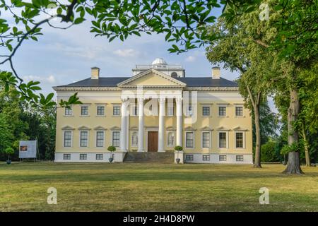 Schloß, Wörlitzer Gartenreich, Sachsen-Anhalt, Deutschland Stockfoto