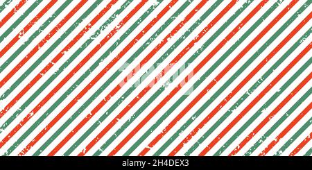 Linie weihnachten Farbe Hintergrund mit Grunge-Effekt Stock Vektor