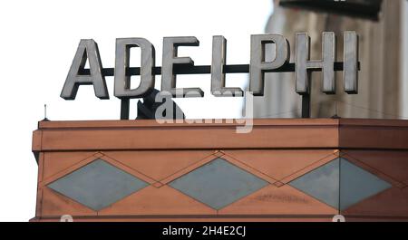 Eine allgemeine Ansicht des Adelphi Theaters am Strand in London. Bild datiert: Donnerstag, 2. August 2018. Stockfoto