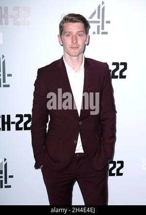 Ian Toner nimmt an der britischen Premiere von Catch 22 in Vue Westfield, London, Teil Stockfoto