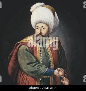 OSMAN I. (?-1323/4) Gründer der osmanischen Dynastie Stockfoto