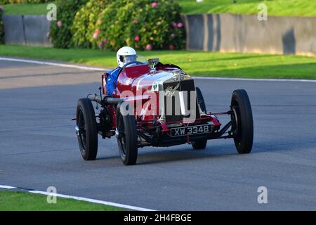 Christopher Mann, Alfa Romeo RL Targa Florio, 1923, SF Edge Trophy, eine Rassengruppe für Edwardian Specials vor 1923, Goodwood 78. Mitgliederversammlung, G Stockfoto