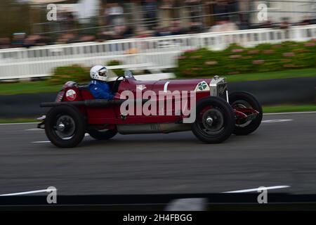 Christopher Mann, Alfa Romeo RL Targa Florio, 1923, SF Edge Trophy, eine Rassengruppe für Edwardian Specials vor 1923, Goodwood 78. Mitgliederversammlung, G Stockfoto