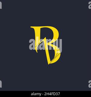Professionelles innovatives anfängliches BZ-Logo und BZ-Logo. Buchstabe BZ Minimal Elegantes Monogramm. Premium Business Artistic Alphabet Symbol und Zeichen Stock Vektor