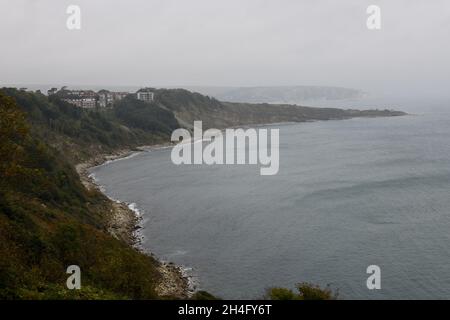 Durlston Bay Swanage Dorset England großbritannien Stockfoto