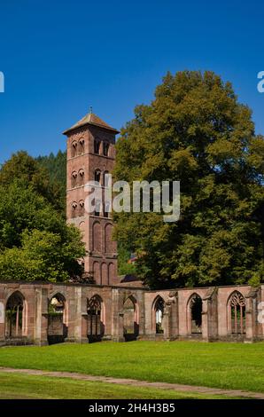 Eulenturm und Kreuzgang, ehemalige Klosteranlage St. Peter und Paul, Kloster Hirsau, Schwarzwald, Baden-Württemberg, Deutschland Stockfoto