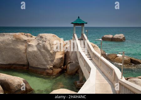 Küste in der Nähe von Cana, Ninh Thuan, Vietnam Stockfoto