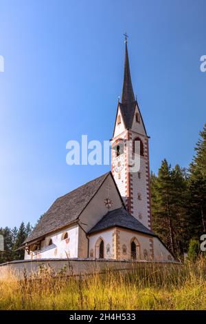 St. Jakob Kirche bei St. Ulrich, Gröden, Südtirol Stockfoto