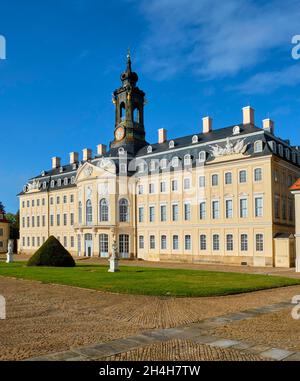 Königliche Jagdresidenz Schloss Hubertusburg, Wermsdorf, Sachsen, Deutschland Stockfoto