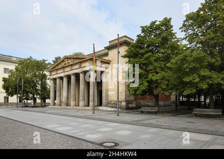 Zentrale Gedenkstätte für die Opfer von Krieg und Tyrannei (Neue Wache), unter den Linden, Berlin, Deutschland Stockfoto