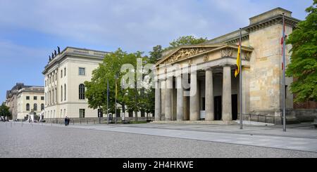 Zentrale Gedenkstätte für die Opfer von Krieg und Tyrannei (Neue Wache), unter den Linden, Berlin, Deutschland Stockfoto