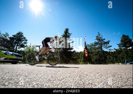 Juli 2016. Tour De France Etappe 12 von Montpellier zum Mont Ventoux. Chris Anker S¿rensen. Stockfoto