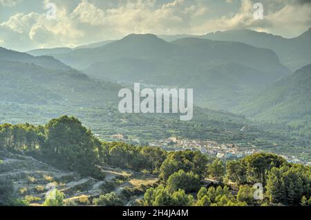 Guadalest, Spanien Stockfoto