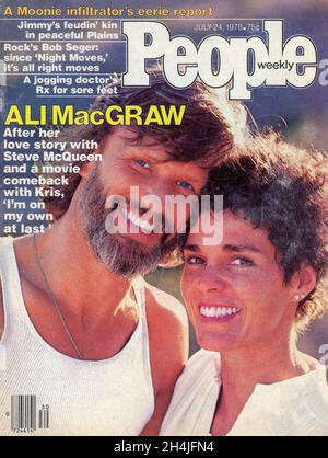 24. Juli 1978 Ausgabe des „People“ Magazine Cover, USA Stockfoto