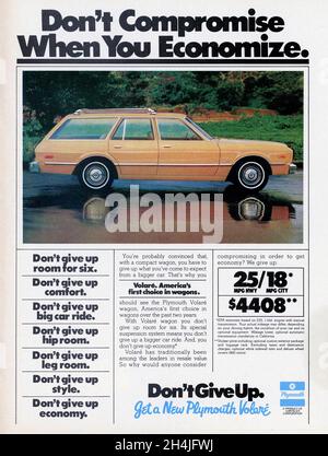 24. Juli 1978 Ausgabe von 'People' Magazine Advertising, USA Stockfoto