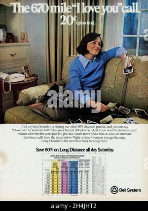 24. Juli 1978 Ausgabe von 'People' Magazine Advertising, USA Stockfoto