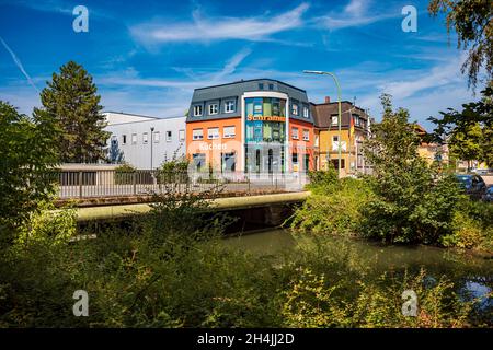 FORCHHEIM, DEUTSCHLAND - CA. AUGUST 2021: Das Stadtbild von Forchheim, Bayern, Deutschland Stockfoto