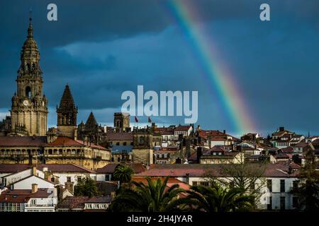 Spanien, Galizien, Santiago De Compostela Stockfoto