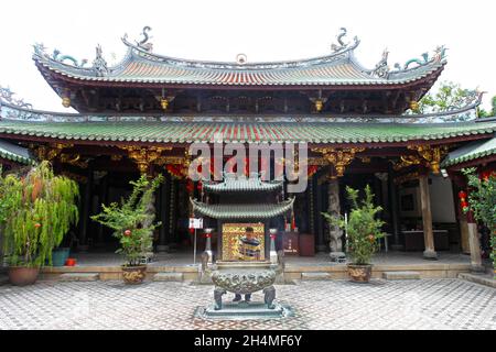 Thian Hock Keng Chinesischer Tempel in der Telok Ayer Street in Chinatown, Singapur. Stockfoto