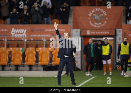 Charlie Adams Rückkehr zur Bloomfield Road Stockfoto