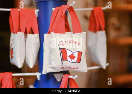 Beliebte Souvenirs aus Kanada, Quebec Stockfoto