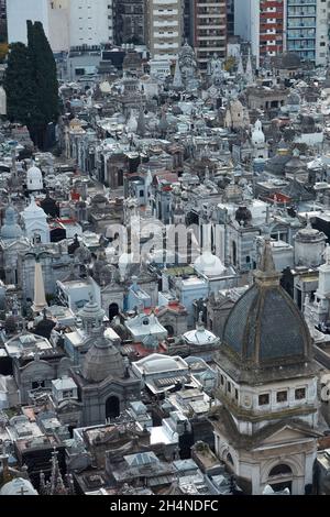 Friedhof von Recoleta, Recoleta, Buenos Aires, Argentinien, Südamerika Stockfoto