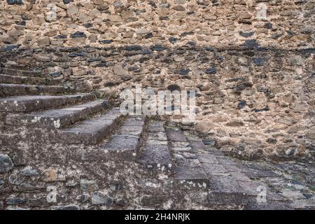 Schlösser in Gondar, Ahmara, Äthiopien Stockfoto
