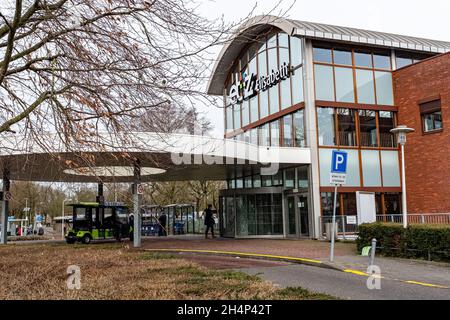 Tilburg, Niederlande. Haupteingang des ETZ Elisabeth Krankenhauses, wo am mittwoch, 26. Februar 2020 der erste niederländische Corona / COVID-19 Patient aus Loon op Zand zur Behandlung des Virus in Quarantäne gebracht wurde. Stockfoto