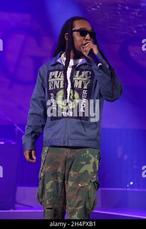 LOS ANGELES, KALIFORNIEN - 03. NOVEMBER: Start von Migos bei der Call of Duty: Avantgarde Launch Party im Belasco am 03. November 2021 in Los Angeles, Kalifornien. Quelle: MediaPunch Inc/Alamy Live News Stockfoto