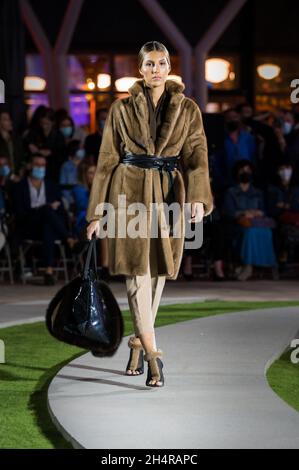 Aragón Fashion Week es un gran escaparate para los diseñadores de Aragón y para la industria del textil. Septembre 2021 Stockfoto