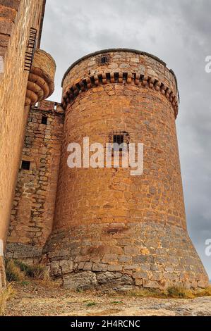 Landschaften von La Calahorra in Granada - Spanien Stockfoto