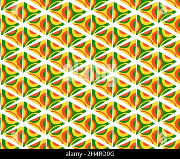 Afrikanisches Stammes Ethnisches Muster Nahtloses traditionelles Design. Happy Kwanzaa Hintergrund, Tapete, Verpackung. Vektor Stock Vektor