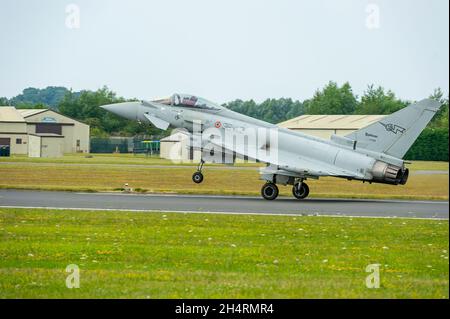Eurofighter Typhoon Der Italienischen Luftwaffe Stockfoto