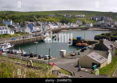 Portpatrick Harbour, Dumfries & Galloway, Schottland Stockfoto