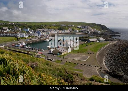 Portpatrick Harbour, Dumfries & Galloway, Schottland Stockfoto