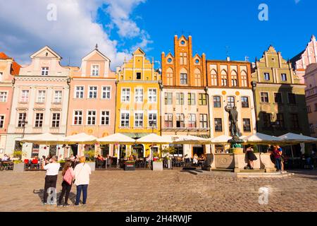 Stary Rynek, Altstädter Ring, Posen, Polen Stockfoto