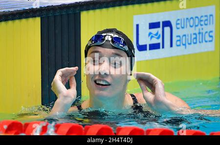 PANZIERA Margherita ITA Italien 200M RÜCKSCHLAG FINALE Frauen Kazan - Russland 04/11/2021 Aquatics Palace len Europameisterschaften für Kurzkurse im Schwimmen Foto Andrea Staccioli / Deepbluemedia / Insidefoto Stockfoto